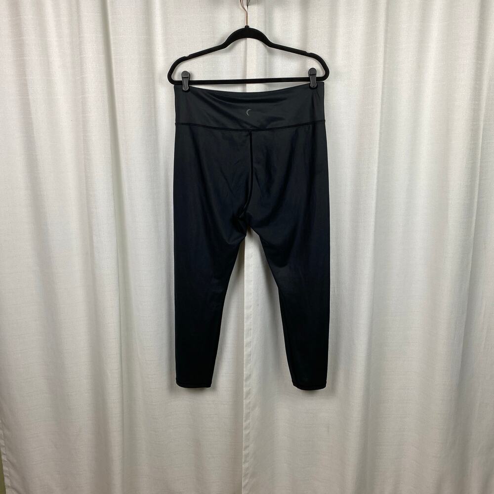 Zyia Black Metallic Light n Tight 7/8 Leggings Sz.20 - Picture 10 of 14